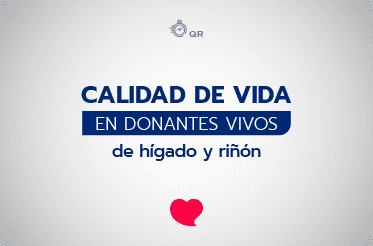 ¿Cuáles son los cambios en la calidad de vida de los donantes vivos de hígado y riñón?