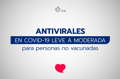 ¿Cuál es la eficacia y seguridad de los antivirales en pacientes con infección leve a moderada por SARS-CoV-2 no hospitalizados no vacunados?