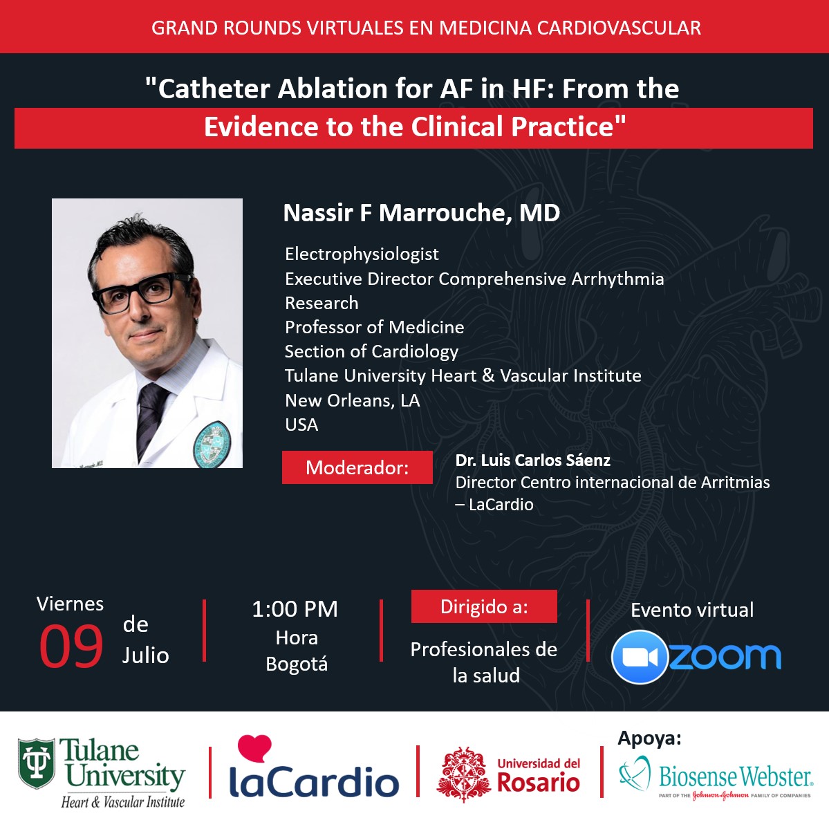 Grand Rounds en Medicina Cardiovascular: Catheter Ablation for AF in HF: From the Evidence to the Clinical Practice