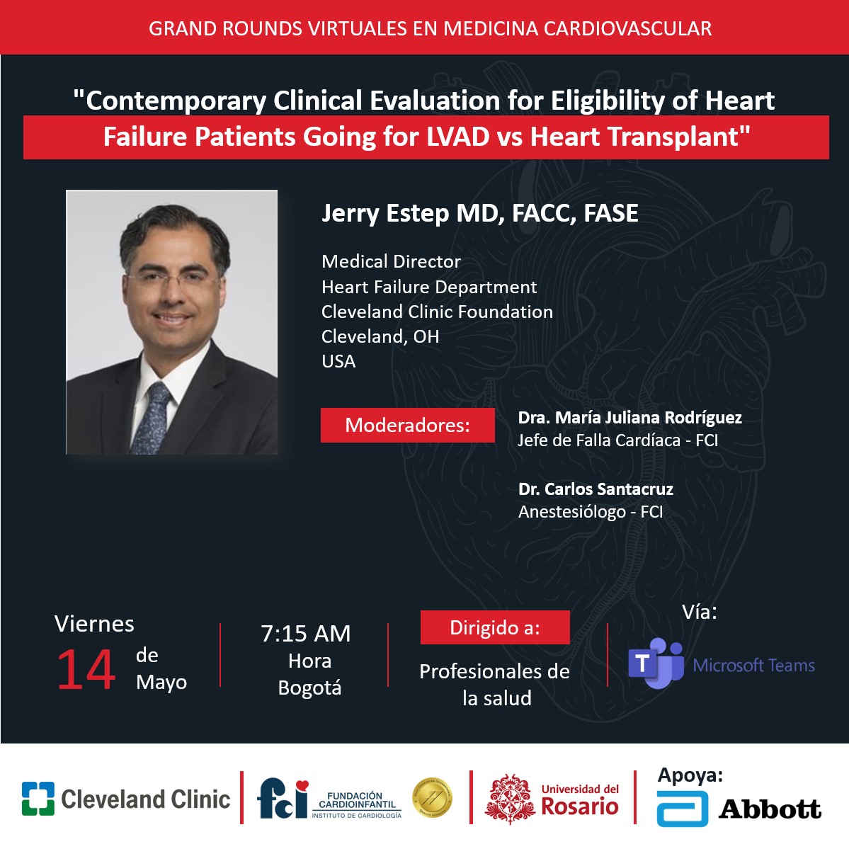 Webinar: Contemporary Clinical Evaluation for Eligibility of Heart ​Failure Patients Going for LVAD vs Heart Transplant