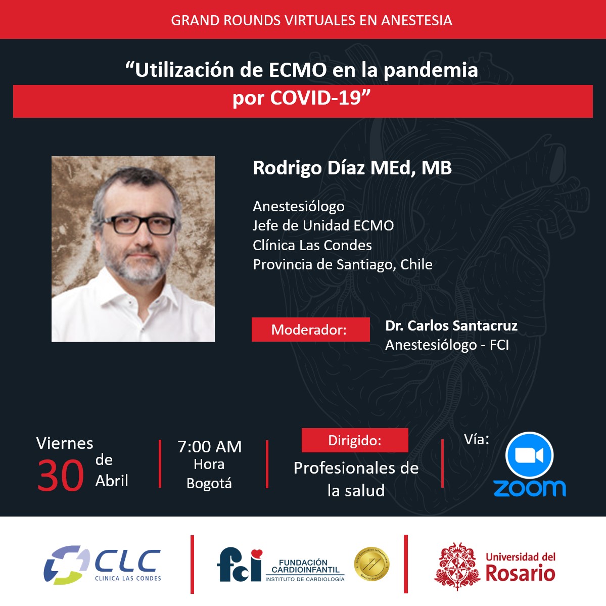 Webinar: Utilización de ECMO en la pandemia por COVID-19