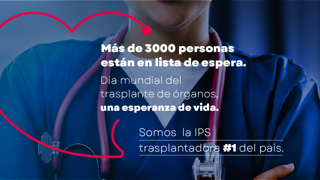 En LaCardio realizamos 1 de cada 6 trasplantes  de los que se hacen en Colombia.