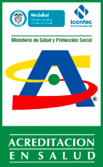 

Acreditada desde 2010 en Salud por el Ministerio de Salud y por el ICONTEC

