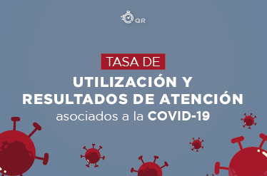 ¿Cuál es la tasa de utilización y los resultados de atención hospitalaria en pacientes con la COVID-19?