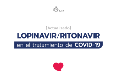 ¿Cuál es el impacto del tratamiento con lopinavir/ritonavir sobre desenlaces clínicos en pacientes con la COVID-19?