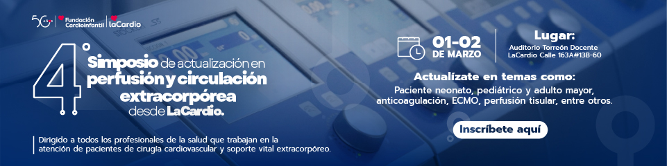 4to simposio de actualización en perfusión y circulación extracorpórea desde LaCardio