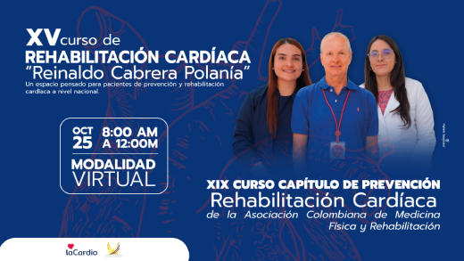 XV° Curso de rehabilitación cardíaca: Reinaldo cabrera polanía
