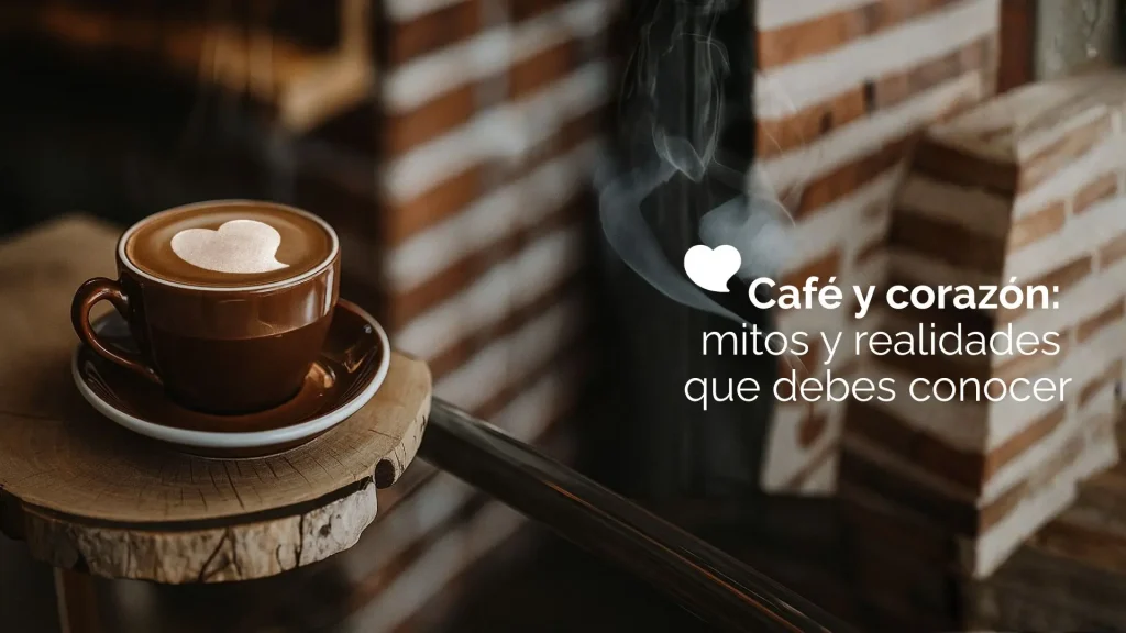 Café y corazón: mitos y realidades que debes conocer