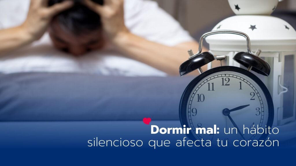 Dormir mal envejece tu corazón: lo que debes saber