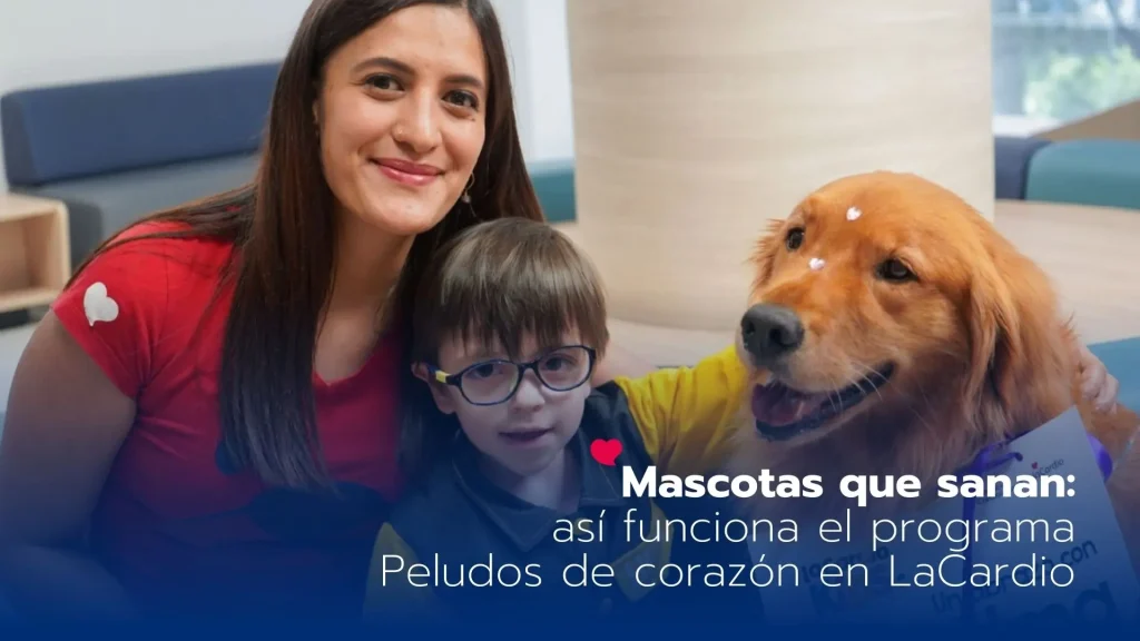 Mascotas que sanan: así funciona el programa Peludos de corazón en LaCardio