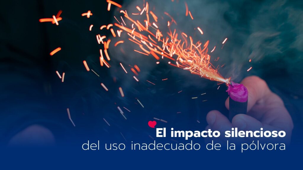 Las consecuencias silenciosas del uso inadecuado de la pólvora