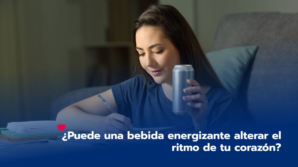 ¿Puede una bebida energizante alterar el ritmo de tu corazón?