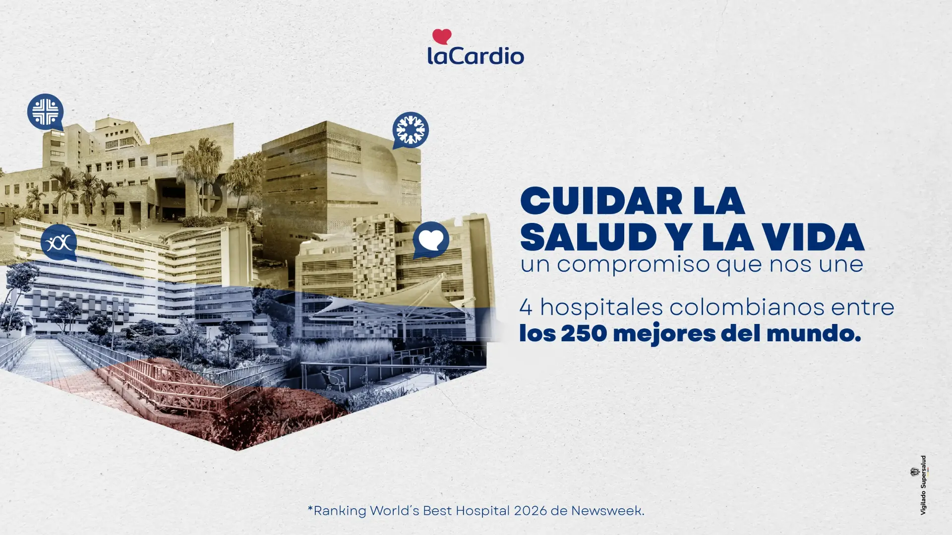 Cuatro hospitales colombianos, entre los 250 mejores del mundo en el ranking 2026 de World’s Best Hospitals