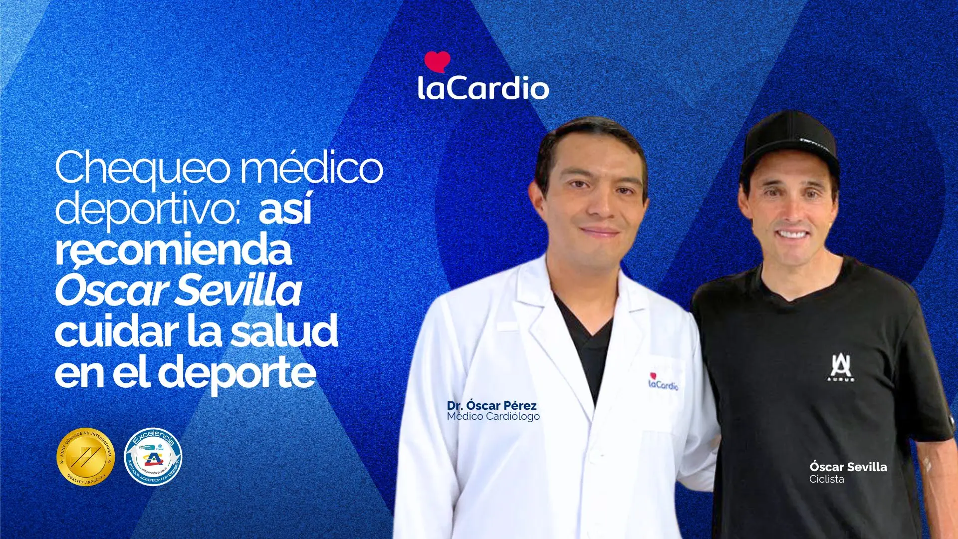 Chequeo médico deportivo: el primer paso que el ciclista Óscar Sevilla recomienda para cuidar la salud en el deporte