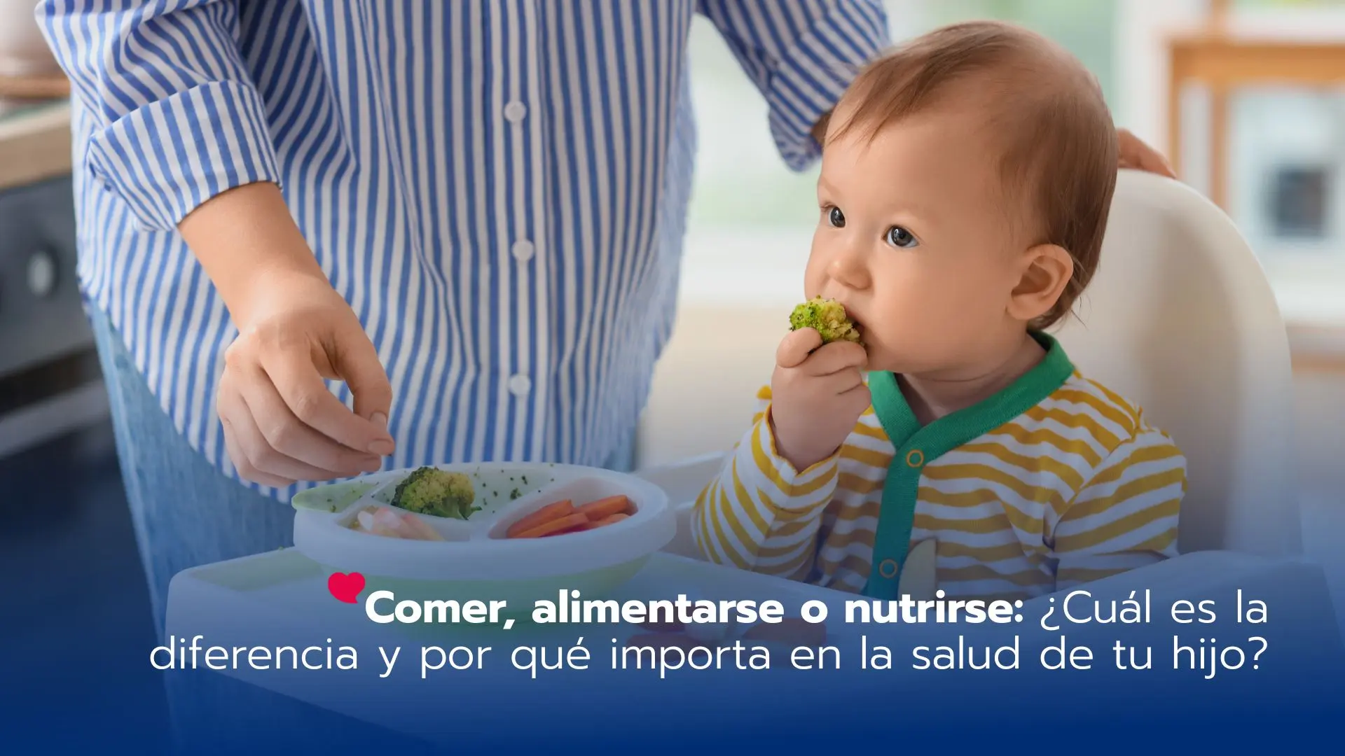 Comer, alimentarse o nutrirse: ¿Cuál es la diferencia y por qué importa en la salud de tu hijo?