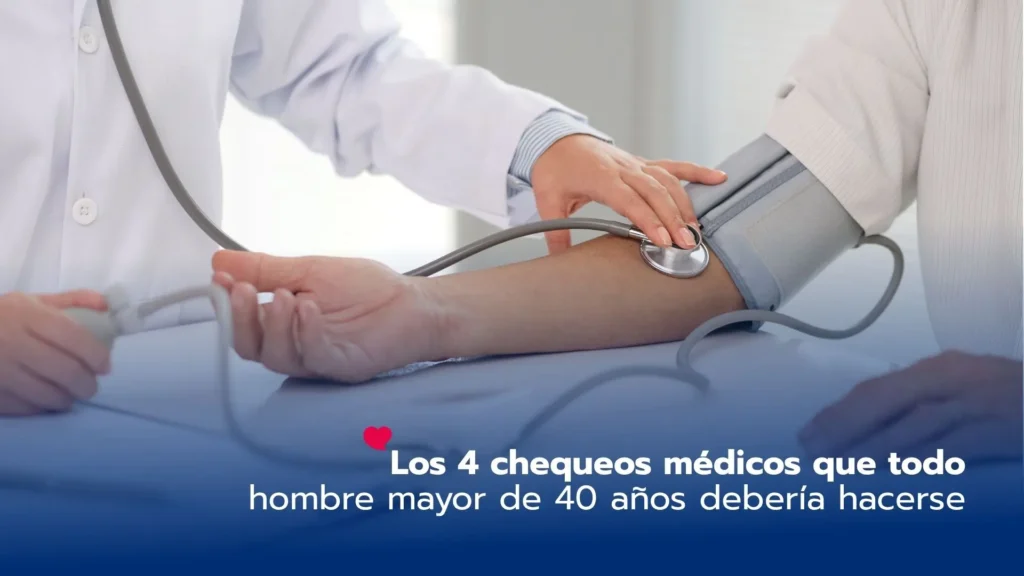 Los 4 chequeos médicos que todo hombre mayor de 40 años debería hacerse