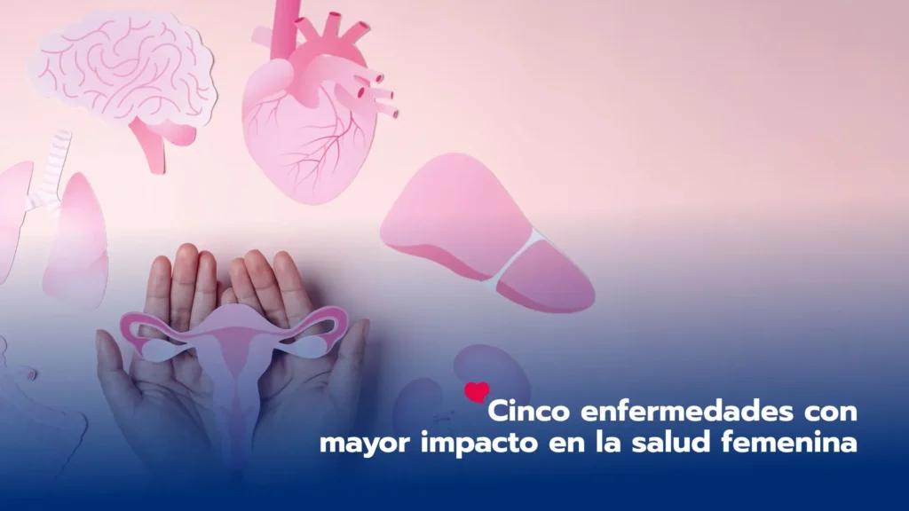 Cinco enfermedades con mayor impacto en la salud femenina