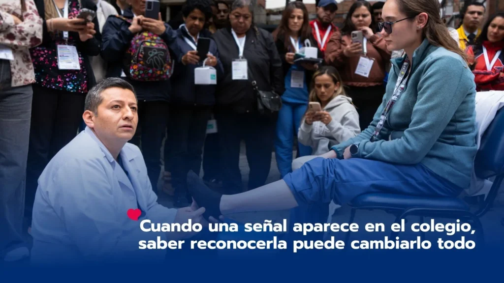 Cuando una señal aparece en el colegio, saber reconocerla puede cambiarlo todo